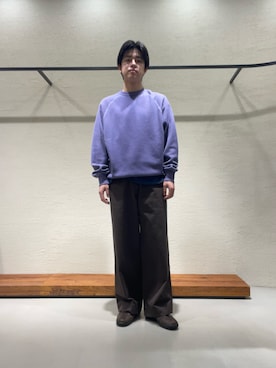 柳田倫太郎さん（メンズ・174cm）の秋コーディネート