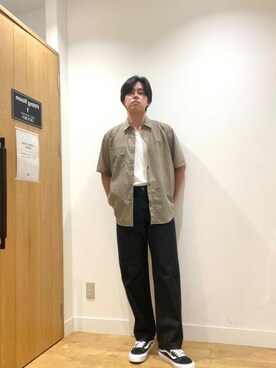 「メンズスタイル」｜柳田倫太郎さん（メンズ・174cm）の夏コーディネート