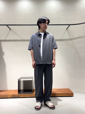 柳田倫太郎さん(メンズ・174cm)の夏コーディネート