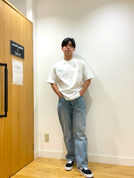 「Levi's（リーバイス）のアイテム」を使った、柳田倫太郎さん（メンズ・174cm）の夏コーディネート