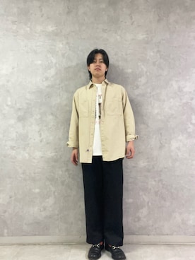 柳田倫太郎さん（メンズ・174cm）の春コーディネート
