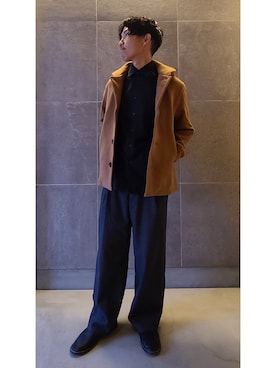 「アーバンリサーチ」｜「アイテム（スリッポン）」を使った、🇮🇹Daichan🇮🇹さん（メンズ・170cm）の冬コーディネート
