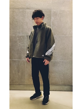 「アイテム（ブルゾン）」を使った、🇮🇹Daichan🇮🇹さん（メンズ・170cm・30代）の冬コーディネート