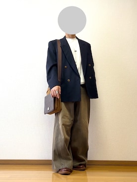 「アイテム（ジャケット/アウター）」を使った、Lok1さん（メンズ・168cm）の秋コーディネート