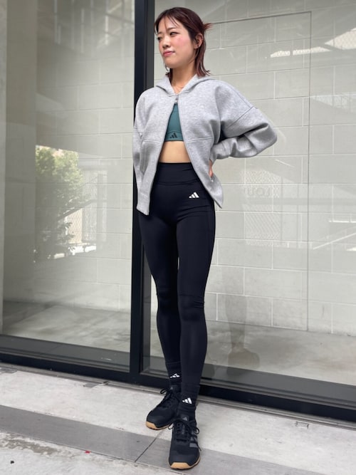 Optime エッセンシャルズ スタッシュポケット フルレングス レギンス