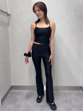「adidas（アディダス）のアイテム（タンクトップ）」を使った、niinaさん（レディース・165cm）の夏コーディネート