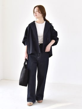 関田さん(レディース・160cm)の冬コーディネート