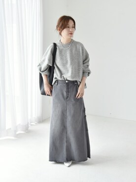 関田さん(レディース・160cm)の秋コーディネート
