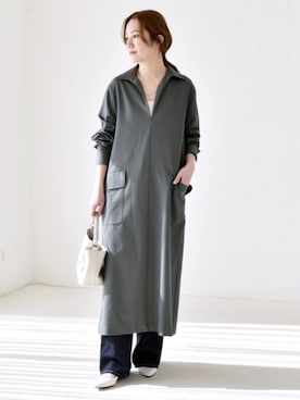 関田さん(レディース・160cm)の春コーディネート