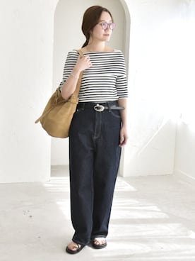 関田さん(レディース・160cm)の春コーディネート