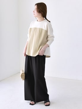 関田さん（レディース・160cm）の春コーディネート