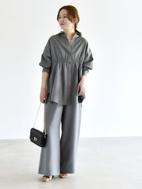 関田さん(レディース・160cm)の冬コーディネート
