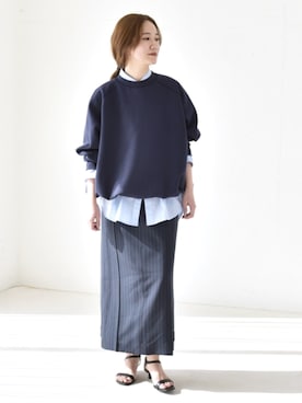 関田さん(レディース・160cm)の冬コーディネート