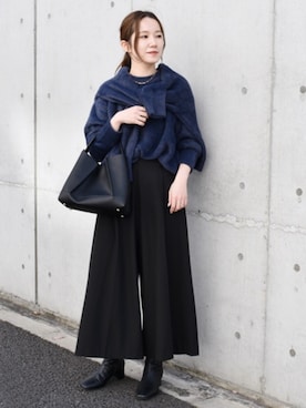 関田さん(レディース・160cm)の秋コーディネート