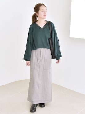 関田さん(レディース・160cm)の秋コーディネート