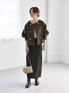関田さん（レディース・160cm）の秋コーディネート