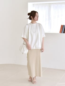 関田さん(レディース・160cm)の夏コーディネート