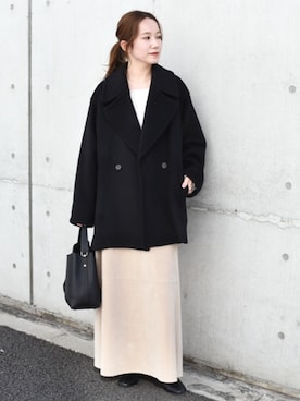 関田さん(レディース・160cm)の冬コーディネート