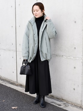 「SHIPS」｜「アイテム（ジャケット/アウター）」を使った、関田さん（レディース・160cm）の秋コーディネート