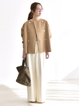 関田さん（レディース・160cm）の冬コーディネート