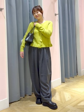 「アイテム（キーホルダー）」を使った、aikaさん（レディース・160cm・20代）の秋コーディネート