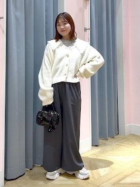 aikaさん（レディース・160cm）の冬コーディネート