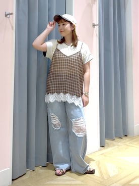 「ローリーズスタイル_LOWRYS FARM」｜aikaさん（レディース・160cm）の秋コーディネート