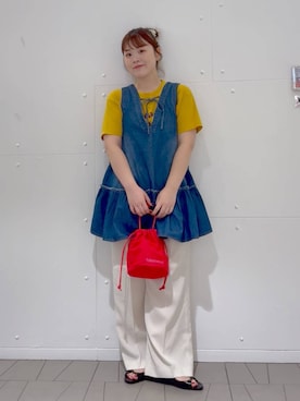 「アイテム（ワンピース）」を使った、aikaさん（レディース・160cm・20代）の夏コーディネート