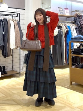 aikaさん（レディース・160cm）の冬コーディネート