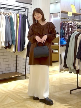 「アイテム（ワンピース/ドレス）」を使った、aikaさん（レディース・160cm・20代）の秋コーディネート