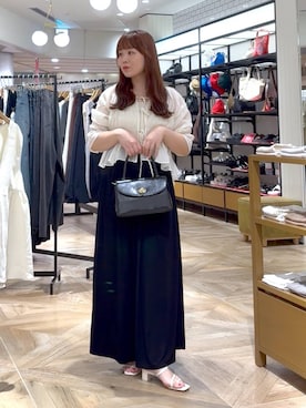 「アイテム（タンクトップ、シルバー系）」を使った、aikaさん（レディース・160cm）の夏コーディネート