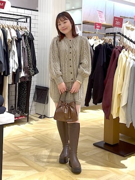 aikaさん（レディース・160cm）の冬コーディネート