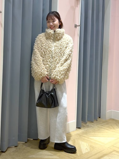 プードルファーブルゾン 612843（ブルゾン）｜LOWRYS FARM（ローリーズ