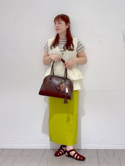 カットリブタイトスカート　103920