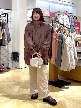 aikaさん（レディース・160cm）の冬コーディネート