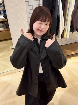 「アイテム（カバーオール）」を使った、aikaさん（レディース・160cm）の秋コーディネート