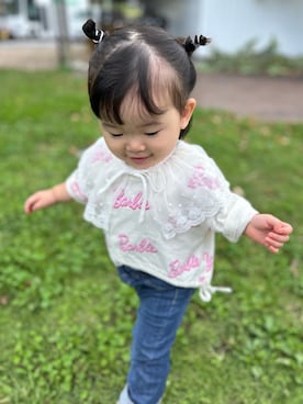 「アイテム（ファッション雑貨）」を使った、07hikari30さん（キッズ・80cm）の秋コーディネート