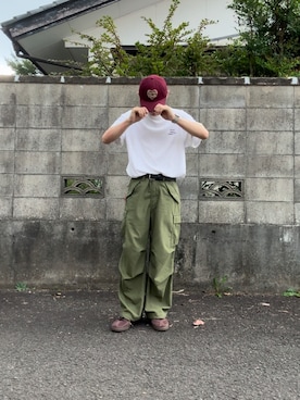 「VINTAGE（ヴィンテージ）のアイテム」を使った、がんたさん（メンズ・164cm）の秋コーディネート