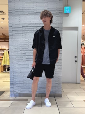 「アイテム（パンツ）」を使った、sawaさん（メンズ・178cm）の夏コーディネート