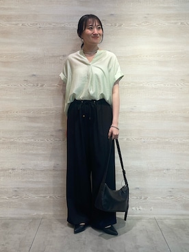 「アイテム（パンプス）」を使った、jenashimoさん（レディース・156cm）の夏コーディネート