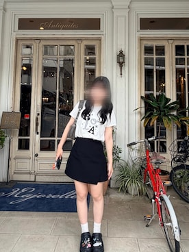 「crocs（クロックス）のアイテム」を使った、ろんさん（レディース・159cm）の夏コーディネート