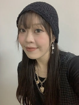 「アイテム（ベスト）」を使った、heisenさん（レディース・165cm）の夏コーディネート