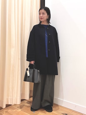 「FORK&SPOON」｜「アイテム（シューズ）」を使った、horiさん（レディース・167cm）の秋コーディネート