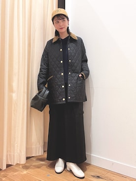 「FORK&SPOON」｜「アイテム（帽子）」を使った、horiさん（レディース・167cm）の秋コーディネート