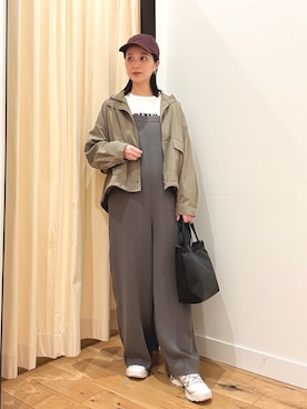 「FORK&SPOON（フォークアンドスプーン）のアイテム」を使った、horiさん（レディース・167cm）の春コーディネート