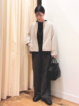 「アイテム（その他シューズ）」を使った、horiさん（レディース・167cm）の秋コーディネート