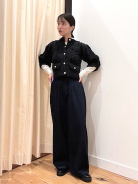 「URBAN RESEARCH DOORS（アーバンリサーチドアーズ）のトラックソールブーツ（ブーツ）」を使った、horiさん（レディース・167cm）の秋コーディネート