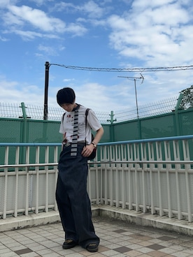 「Dr. Martens（ドクターマーチン）のアイテム」を使った、yuyaさん（骨格ストレート・メンズ・172cm）の秋コーディネート