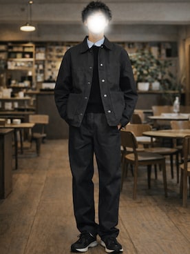 「COS（コス）のアイテム」を使った、Tomoyaさん（メンズ・180cm）の冬コーディネート