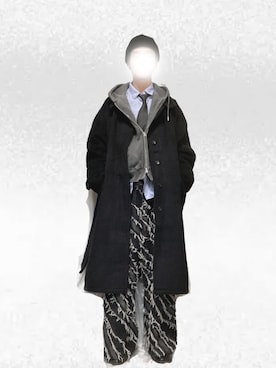 Tomoyaさん(メンズ・180cm)の冬コーディネート